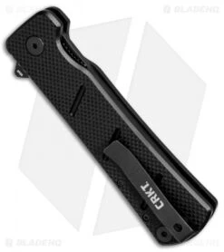 CRKT Goken Field Strip Knife Black G-10 (3.6" Black) 2920 -Bladehq Store CRKT Goken Field Strip Black G 10 2920 BHQ 76677 jr side