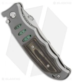 CRKT Lake Sentinel Liner Lock Folding Knife Micarta/Blue (3.3" Satin) 7122M -Bladehq Store CRKT Lake Sentinel micarta blue satin 7122M BHQ 69072 er side