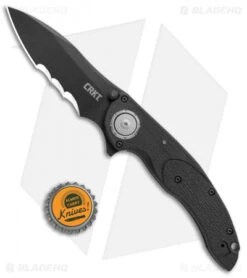 CRKT Linchpin Deadbolt Lock Knife Black G-10 (3.9" Black) 5406K -Bladehq Store CRKT Linchpin Deadbolt Lock Black G 10 Black 5406K BHQ 103623 jr bottlecap