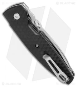 CRKT Lucas Burnley Aux Liner Lock Folding Knife Black (3.25" Satin) 1220 6 CRKT Lucas Burnley Aux Liner Lock Folding Knife Black (3.25" Satin) 1220 -Bladehq Store CRKT Lucas Burnley Aux Liner Lock Folding Knife Black 3.25 Satin 1220 BHQ 51815 LS Side