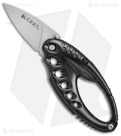 CRKT Lumabiner Liner Lock Knife W/ L.E.D Light (1.6" Bead Blast) 1 CRKT Lumabiner Liner Lock Knife W/ L.E.D Light (1.6" Bead Blast)