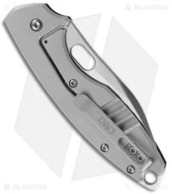 CRKT Pilar III Frame Lock Knife Black G-10 (3" Satin) 5317 -Bladehq Store CRKT Pilar III FL Black G 10 Satin BHQ 119342 jr side