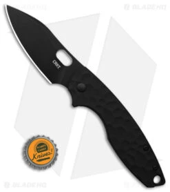 CRKT Pilar III Frame Lock Knife Hammered Texture Black G-10 (2.97" Black) -Bladehq Store CRKT Pillar III FL Hammered Texture Black G10 Folding Knife 2in Black BHQ 180916 td size