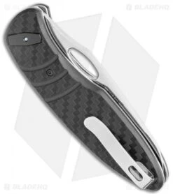 CRKT Trask Deadbolt Lock Knife Black GRN (3.3" Satin) 5375 -Bladehq Store CRKT Trask Deadbolt Lock Black GRN Satin 5375 BHQ 119346 jr side