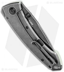 CRKT Tuna Frame Lock Blade HQ Exclusive Knife Natural G-10 (3.25" Smokewash D2) 6 CRKT Tuna Frame Lock Blade HQ Exclusive Knife Natural G-10 (3.25" Smokewash D2) -Bladehq Store CRKT Tuna FL Natural G 10 Smokewash 2520JKD2 BHQ 114002 jr side