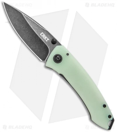 CRKT Tuna Frame Lock Blade HQ Exclusive Knife Natural G-10 (3.25" Smokewash D2) 1 CRKT Tuna Frame Lock Blade HQ Exclusive Knife Natural G-10 (3.25" Smokewash D2)