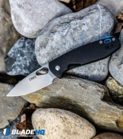 CRKT Vox Piet Liner Lock Knife Black GFN (2.63" Satin) 5390 -Bladehq Store CRKT Vox Piet Liner Lock Knife Black GFN Satin 5390 BHQ 103938 kp rocks web