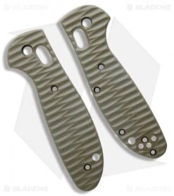 Mini Griptilian Custom G-10 Replacement Scales By Allen Putman (OD Green)