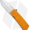 D Rocket Design Shamsher Paw Claw Automatic Knife Orange Micarta (2" Satin)