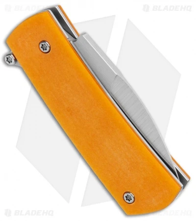 D Rocket Design Shamsher Paw Claw Automatic Knife Orange Micarta (2" Satin) 3 D Rocket Design Shamsher Paw Claw Automatic Knife Orange Micarta (2" Satin) - Image 3