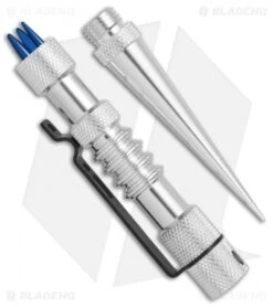 Jig Pro Shop Knotter's Tool Aluminum Fid + 3 Blue Stitching Needles -Bladehq Store Jig Pro Shop Knotters Tool Aluminum Fid 3 blue stitching needles BHQ 82789 er open