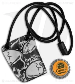 Linos Kydex Skull Sheath For Boker Kalashnikov Knife W/ Black Neck Cord KALS -Bladehq Store Linos Kydex Sheath Skull for Boker Kalashnikov Black Neck Cord KALS BHQ 80739 jr bottlecap