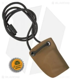 Linos Kydex Sheath For Boker Kalashnikov W/ Neck Cord - Coyote Brown -Bladehq Store Linos Kydex Sheath boker kalashnikov coyote brown BHQ 68497 er size