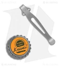 MXG Gear Benchmade Deep Carry Clip #4 - Titanium -Bladehq Store MXG Gear Benchmade Deep Carry Clip 4 ti BHQ 72292 er bottlecap