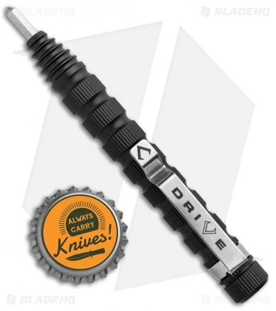 V NIVES Drive Bit Driver Black Aluminum W/ 7 Piece Bit Set 4 V NIVES Drive Bit Driver Black Aluminum W/ 7 Piece Bit Set - Image 4