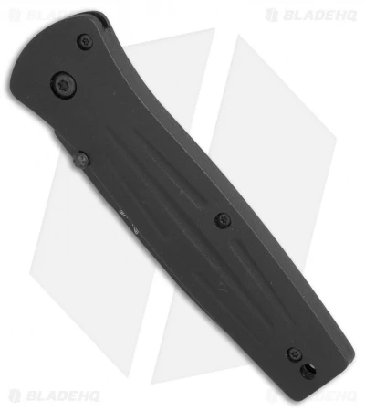 Vintage Benchmade 350 Mel Pardue Liner Lock Knife (3" Black Serr) 2 Vintage Benchmade 350 Mel Pardue Liner Lock Knife (3" Black Serr) - Image 2