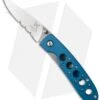 Vintage Benchmade Leopard 612S-BLU Liner Lock Knife (3.0" Satin Serr)