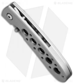 Vintage Benchmade Leopard 612S-CLR Liner Lock Knife (3.0" Satin Serr) -Bladehq Store benchmade 612s clr bottom cm