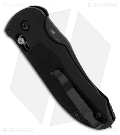 Benchmade Triage AXIS Lock Automatic Knife Black (3.58" Black) 9170BK 2 Benchmade Triage AXIS Lock Automatic Knife Black (3.58" Black) 9170BK - Image 2