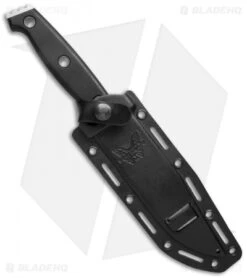 Benchmade Sibert Arvensis Knife Black G-10 (6.44" Satin Serr) 119S -Bladehq Store benchmade arvensis cm sheath