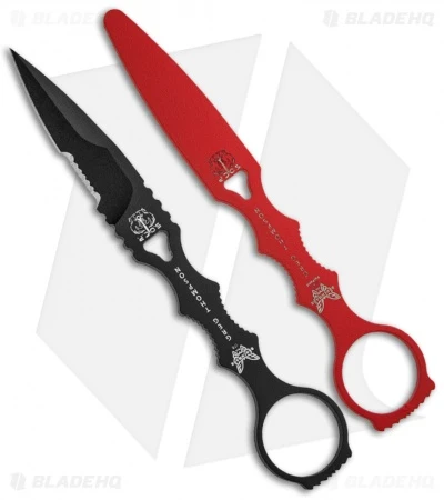 Benchmade SOCP Knife W/ Trainer Blade 178SBKSN-COMBO Sand Sheath (3.22" Serr) 1 Benchmade SOCP Knife W/ Trainer Blade 178SBKSN-COMBO Sand Sheath (3.22" Serr)