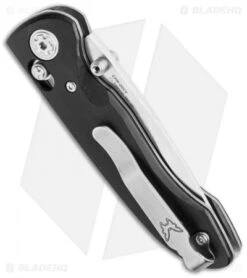 Benchmade Foray AXIS Lock Knife Black G-10 (3.24" Satin) 698 -Bladehq Store benchmade foray axis 698 side cm