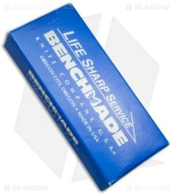 Vintage Benchmade Leopard 612S-BLU Liner Lock Knife (3.0" Satin Serr) -Bladehq Store benchmade old box cm