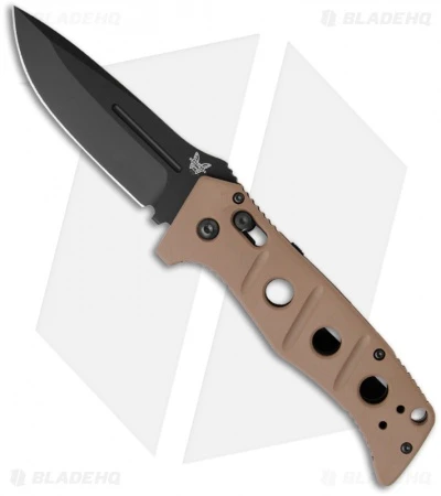 Benchmade 2750 Adamas Automatic Knife Tan (3.82" Black) 2750BKSN 1 Benchmade 2750 Adamas Automatic Knife Tan (3.82" Black) 2750BKSN