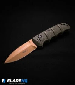 Boker Desert Warrior Kalashnikov Dagger Automatic Knife OD Green (3.3" D2) -Bladehq Store boker kalashnikov desert warrior dl black