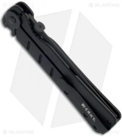 CRKT Otanashi Noh Ken Frame Lock Knife Black G-10 (4.5" Black) 2906 -Bladehq Store crkt folder 2906 side
