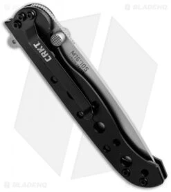 CRKT Carson M16-10S Tanto Flipper Knife + Bottle Opener (3" Bead Blast Serr) -Bladehq Store crkt m16 10s side cm
