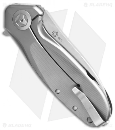 CRKT Ken Onion Hi Jinx Frame Lock Knife Titanium (3.32" Satin) K280TXP 2 CRKT Ken Onion Hi Jinx Frame Lock Knife Titanium (3.32" Satin) K280TXP - Image 2