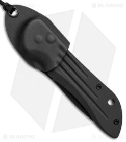 Vintage Benchmade 9500SBT Mini-Auto Stryker Automatic Knife (2.9" Black Serr) -Bladehq Store vintage benchmade mini auto stryker black serr 9500sbt BHQ 37218 er sheath