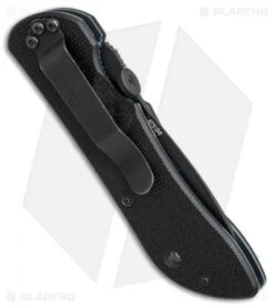 Vintage Benchmade Mini Stryker 905SBT Tanto Knife (2.9" Black Serr) 9/00 -Bladehq Store vintage benchmade mini striker 905sbt tanto black serr BHQ 37217 er side